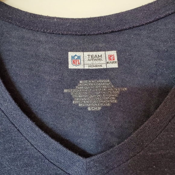 Women's NFL Team Apparel v-neck tee - Picture 2 of 4